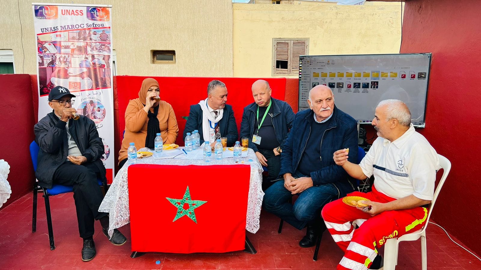 Cérémonie de l'inauguration du nouveau local de Unass Maroc Sefrou