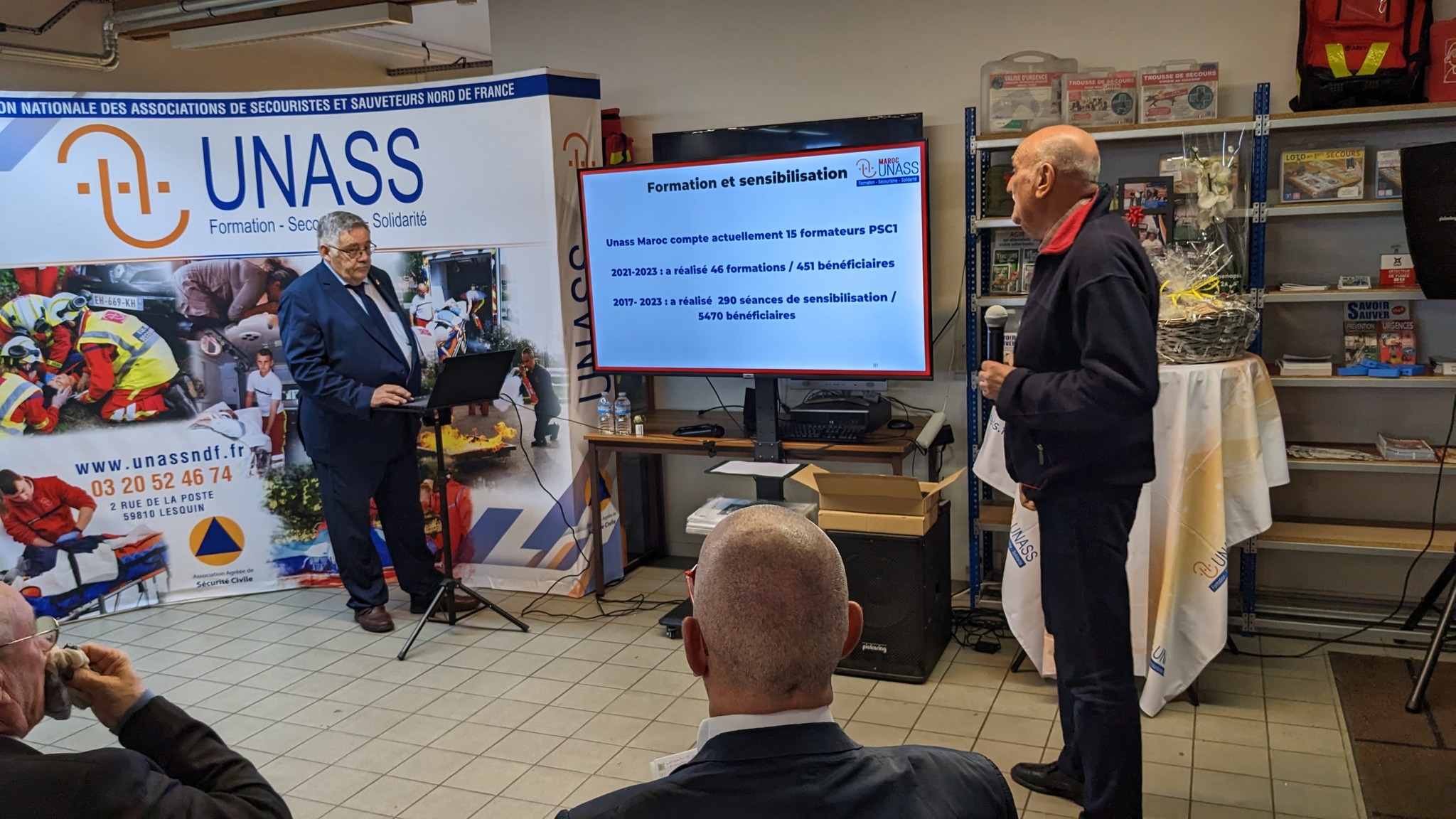 Unass Maroc à l’assemblée générale de l’Unass Nord de France