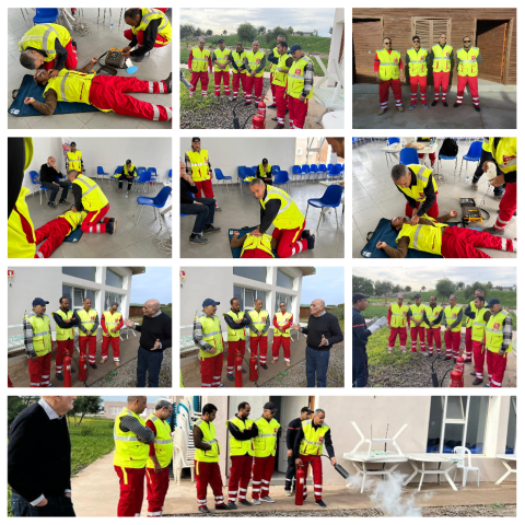Photos Formations SST et EPI Incendie Alhaouazia Décembre 2022